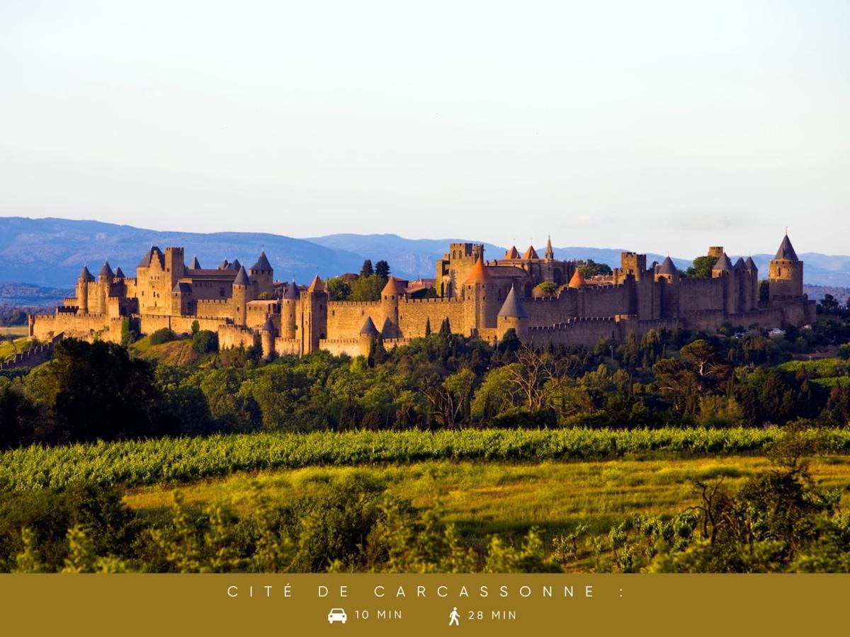 La Citadelle ~ Jacuzzi ~ Terrasse Apartment Carcassonne Luaran gambar